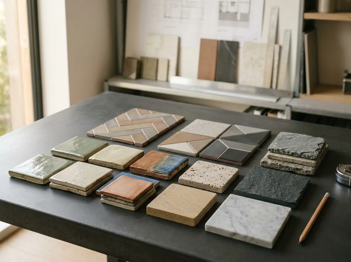 TilesCera material samples and architectural specifications
